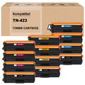 1-12XXL Toner Für Brother TN423 TN-423XL MFC-L8690 CDW HL-L8260 CDW HL-L8360 CDW