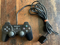 PLAYSTATION / PS2 "Original Sony Dualshock 2 Controller" in Schwarz DEFEKT