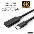 USB-C auf zu HDMI Adapter 4K UDH Typ C HDMI Samsung MacBook Huawei Dell