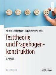 Testtheorie und Fragebogenkonstruktion von Augustin Kelava Helfried Moosbrugger