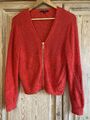 Strickjacke Comma Rot GR 38