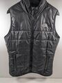 The North Face Black Puffer Padded Gilet Jacke Herren Größe Medium M 