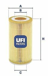 UFI ÖLFILTER MERCEDES JEEP 25.013.00