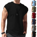 Herren Ärmellos Tank Top Sport Weste Muskelshirt Bodybuilding Tops Fitness Shirt