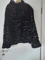 Nicowa Damen Kunstpelzjacke Jacke Gr.40 schwarz Kunstpelz + Baumwolle 