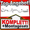 Auspuff für VW GOLF 4 IV 1.4 75PS 1997-2004 +Rohr Auspuffanlage