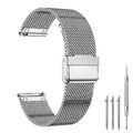 Edelstahl Uhrenarmband 18/20/22mm Ersatz Metall Armband  Uhren Ersatzband Unisex