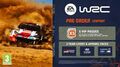 WRC 23 PS5 Bonus Code 5x VIP-Pässe und 3x Team-Lackierung- und Kleidung-Packs