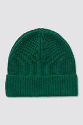 100% Cashmere Beanie Unisex Strick Mütze einfarbig kuschelweich klassisch modern