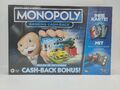 Hasbro  Monopoly Banking Cash Back  Kartenleser Österreich Version NEU in Folie