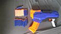 NERF Rukkus ICS 8 Gun Pistole Blaster N Strike Elite Hasbro TOP Zustand