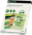 Leitz Heißlaminierfolien A4 80 mic, Hochwertige Laminierfolien im 100er Pack