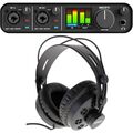 MOTU M2 USB Audio Interface + DK-880 Studiokopfhörer | Neu