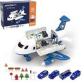 Flugzeug Spielzeug Transport Flugzeug Spielzeug für Kinder Transport Fracht Flugzeug Auto Spielset