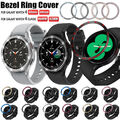 Lünette Ring Cover Für Samsung Galaxy Watch 4 40/44MM 4 Classic 42/46MM Active 2