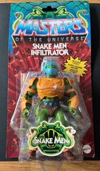 Masters of the Universe MOTU Origins Figur NEU OVP Snake Men Infiltrator RAR!