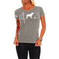 Frauen Damen T-Shirt Rottweiler Herzschlag Familie Hunde dogs shirts mädchen