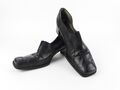 Gabor Damen Schuhe Pumps Slipper Echtleder schwarz Karree Gr. 35,5 UK 3 (15464)