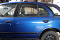 TÜR Hinten Links Nissan Almera 1.4 N15 Farbe Velvet Blue Pearl BS7 Limousine