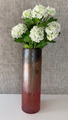 Vase Deko  Modern Glas  Boden  Blumenvase Tischvase 39 cm 