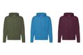 FRUIT OF THE LOOM Sweatjacke Herren Kapuze Classic Hooded Sweat Jacket 062 NEU