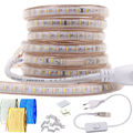 1m-50m 3014 LED Stripe Streifen Lichterkette wasserdicht Lichtband  220V 230V