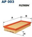 FILTRON AP003 Luftfilter Luftfiltereinsatz 