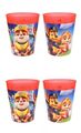 Paw Patrol Becher für Kinder - 4er Set Trinkbecher aus BPA-freiem Kunststoff