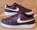 Nike Court Vision Next Nature Leather Sneaker UK6/US8,5/E40 DH3158-601 Burgundy