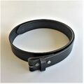 Leder Gürtel für Wechselschnalle Länge wählbar S-XXL braun oder schwarz belt 