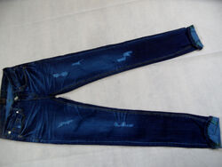 ONE GREEN ELEPHANT coole used destroyed Jeans KOSAI blau Gr. 36 TOP 718