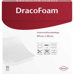 DRACOFOAM Schaumstoff Wundauflage 20x20 cm 10 St Verban