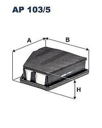 FILTRON Luftfilter AP 103/5 für HONDA