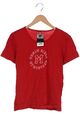 MUSTANG T-Shirt Damen Shirt Kurzärmliges Oberteil Gr. XL Rot #d47111o