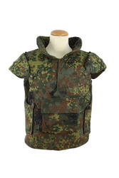 Schutzwestenhülle Splitterschutzweste Bundeswehr SK1 SK4 Schutzweste flecktarn 