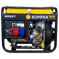 Stromerzeuger Diesel Stromaggregat Generator 230V 400V 5800 Watt E-Start KOMPAK