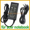 19V 3.42A 65W AC Adapter Notebook Netzteil Ladegerät für Acer Aspire Laptop