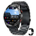 Bluetooth Luxus Smartwatch Herren watch Fitness Herzfrequenz Pulsuhr Blutdruck✅