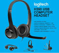 Logitech H390 Kopfhörer mit Mikrofon Stereo-Headset Rauschunterdrückung USB OVP