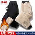 Winterhose Herren Hosen jogginghose Warmhose Fleecefutter Gefüttert Thermo M-4XL