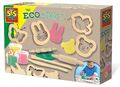 SES Creative 24917 – Eco Knete Set mit Holzwerkzeugen, Umweltfreundlich, Fördert