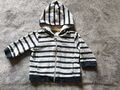 Baby Jäckchen, Sweatjacke Gr.63/69 ( 6 Monate) von Kiabi Farbe Grau- Blau 