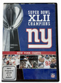 NFL Super Bowl XLII 42 Champions New York Giants Football DVD