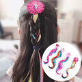  4 Pcs Meerjungfrau Perücke Kinder Haarspange Haarschmuck Cosplay Perücken