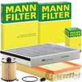 MANN FILTER INSPEKTIONSPAKET passend für VOLVO V40 T2 T3 T4 T5 D3 D4 -08.19