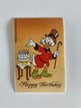 Disney-Aufkleber Dagobert Duck Happy Birthday - Sticker/Aufkleber