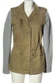 ONLY Übergangsjacke Damen Gr. DE 38 khaki-hellgrau Casual-Look