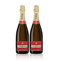 Piper Heidsieck 2er Set Cuvee Brut Champagner 2x 0,75l (12% Vol) Champagner- [E