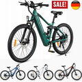 26 Zoll E Bike Mountainbike,750W Elektrofahrrad,E-MTB bike E-Bike 14AH,Pedelec