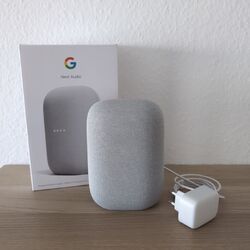 Google Nest Audio Home Smart Speaker Kreide